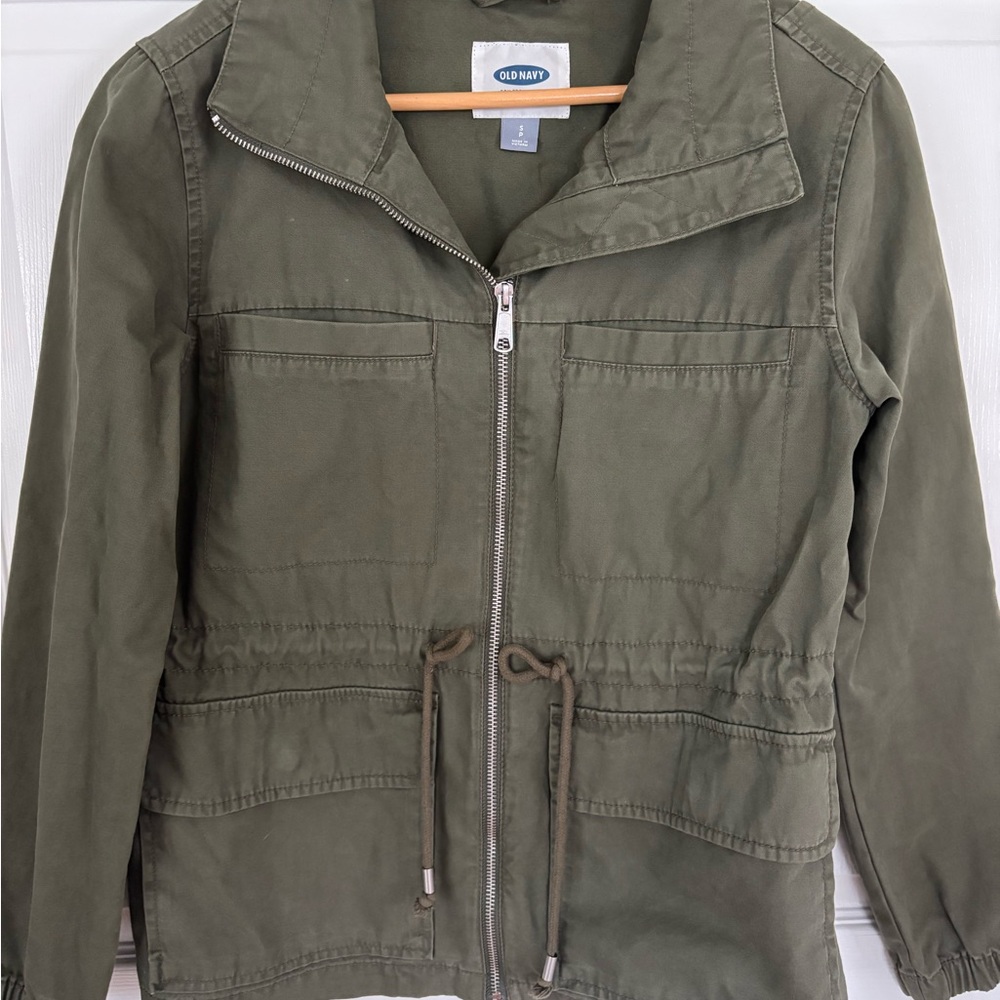Old Navy Army Green Utility Jacket